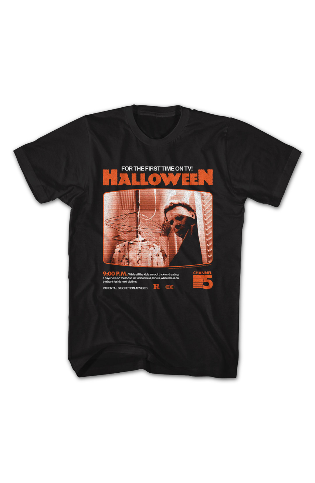 For The First Time On TV Halloween T-Shirt product image 2