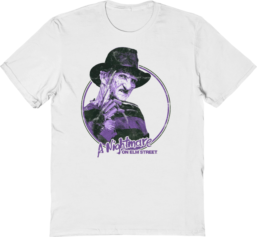Freddy Krueger Retro Circle Nightmare On Elm Street T-Shirt product image 1
