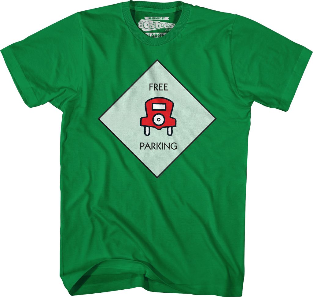 Free Parking Monopoly T-Shirt product image 5