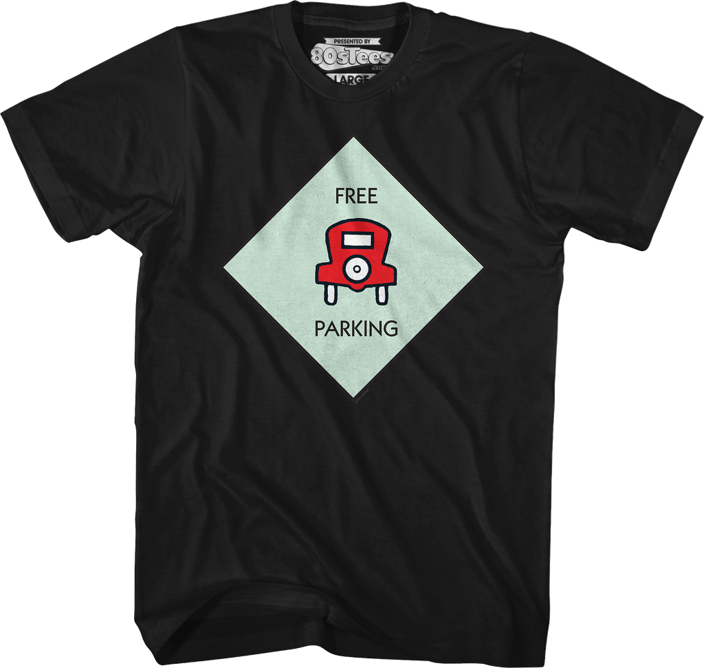 Free Parking Monopoly T-Shirt product image 1