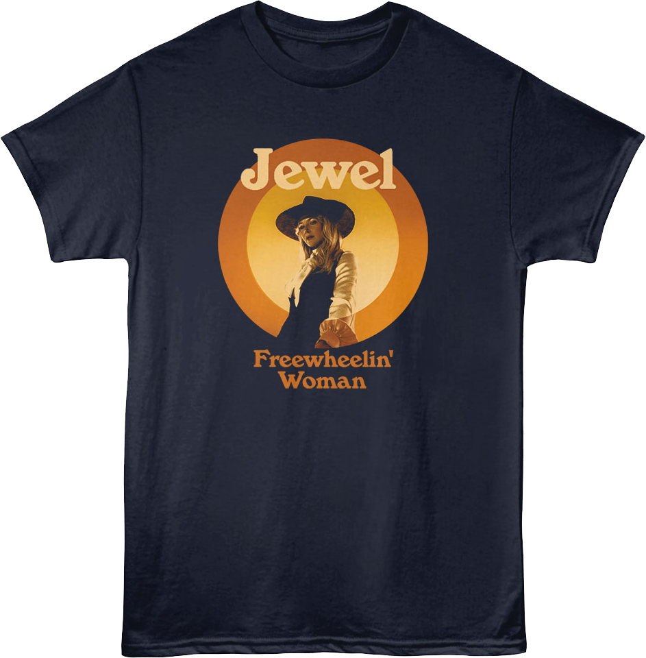 Freewheelin' Woman Jewel T-Shirt product image 1