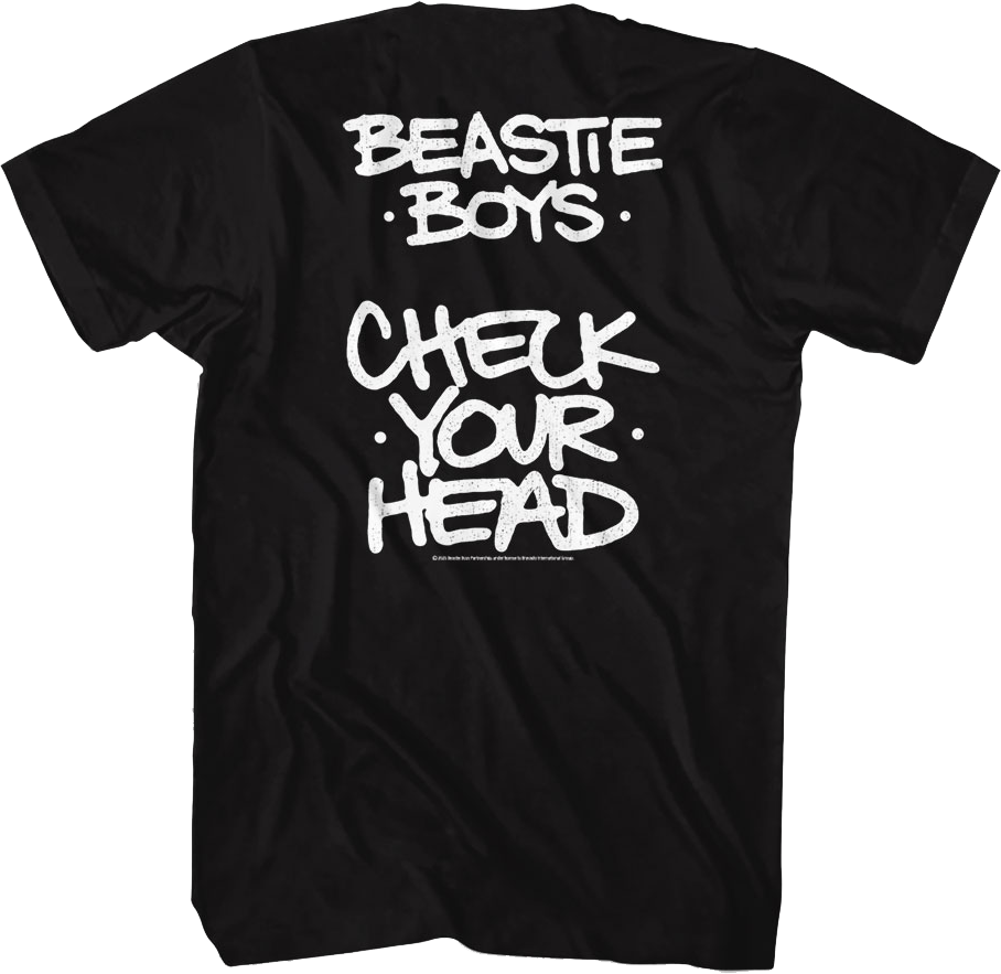 Front & Back Check Your Head Beastie Boys T-Shirt product image 3
