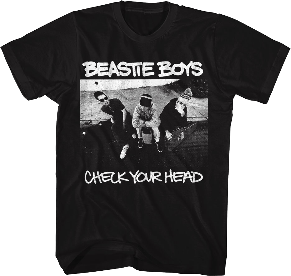 Front & Back Check Your Head Beastie Boys T-Shirt product image 1