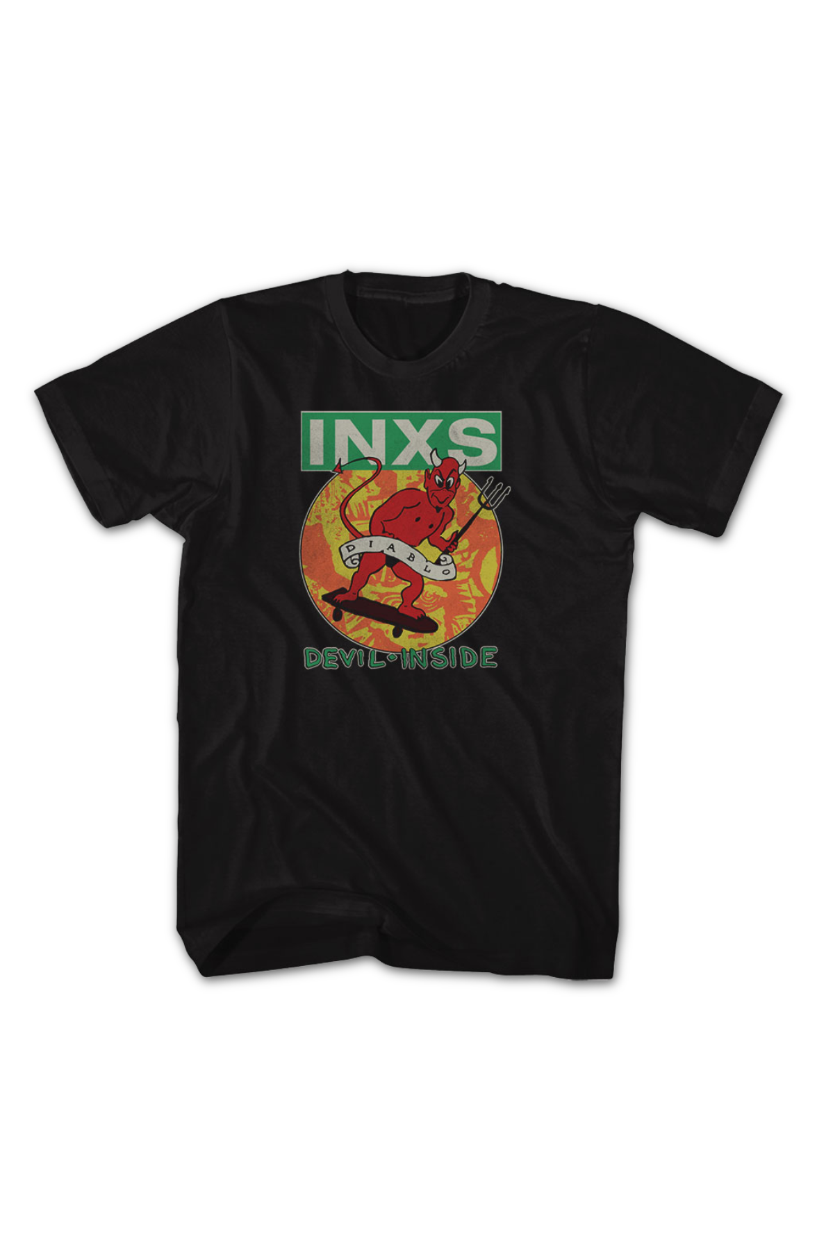 Front & Back Devil Inside INXS T-Shirt product image 2