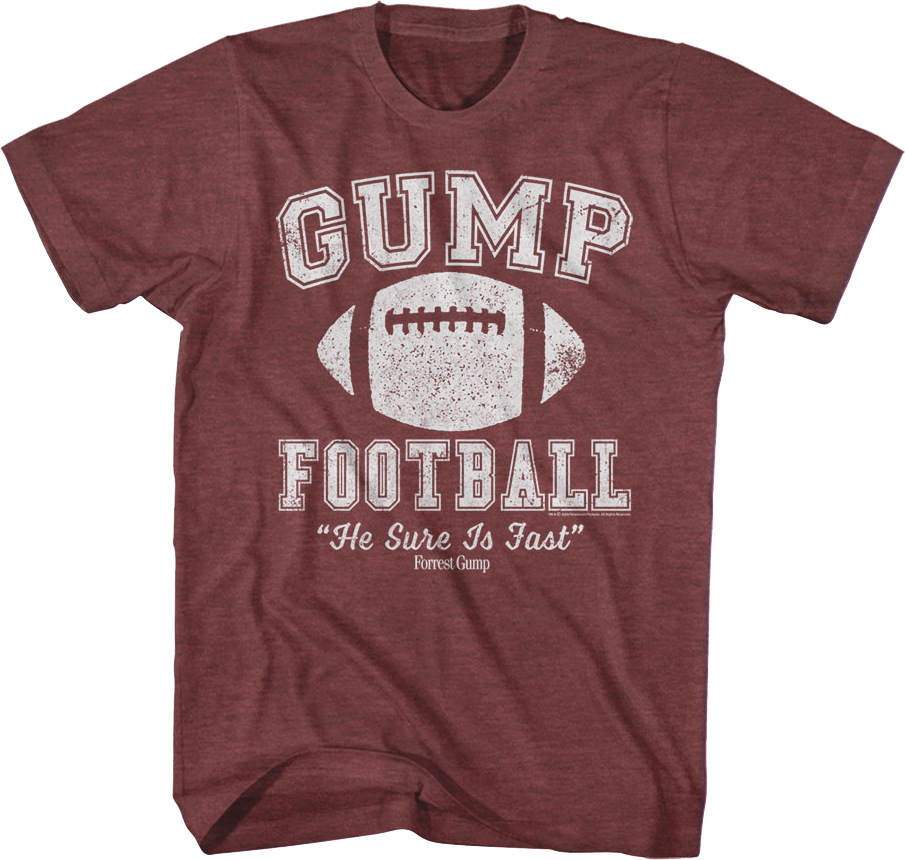 Front & Back Football Jersey Forrest Gump T-Shirt product image 1