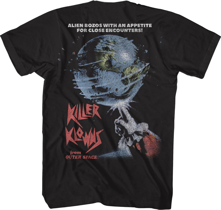 Front & Back Retro Alien Bozos Killer Klowns From Outer product image 3