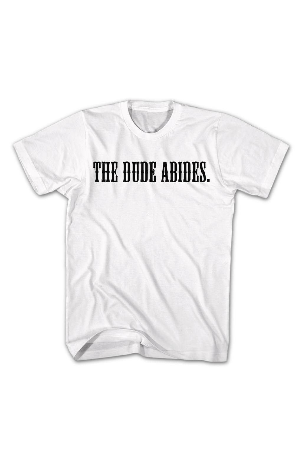 Front & Back The Dude Abides Big Lebowski T-Shirt product image 2