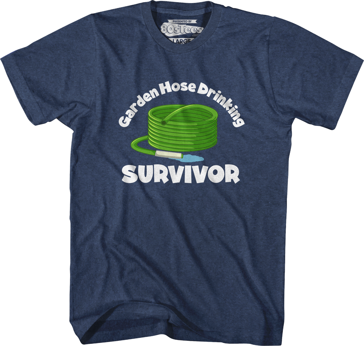 Garden Hose Drinking Survivor T-Shirt product image 3