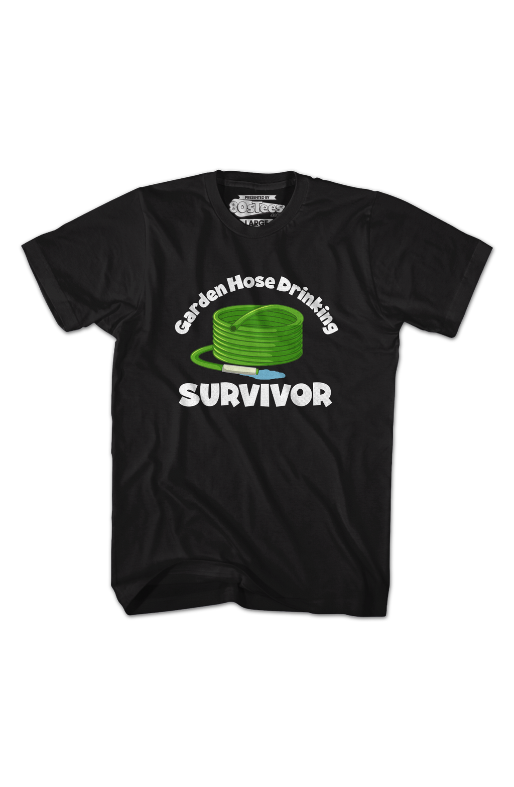 Garden Hose Drinking Survivor T-Shirt product image 2