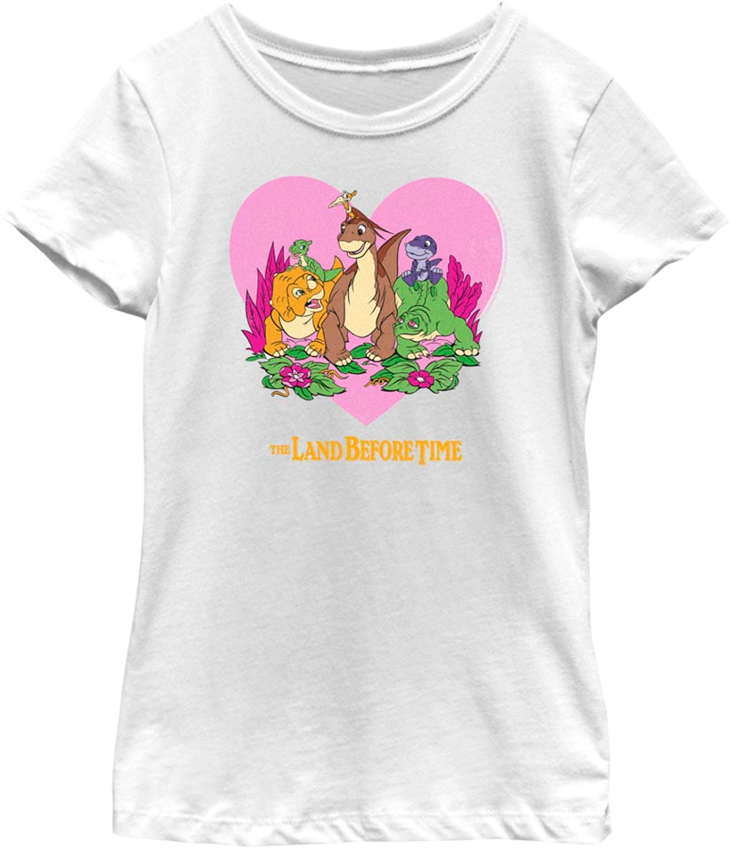 Girls Youth Best Friends Land Before Time Shirt product image 1