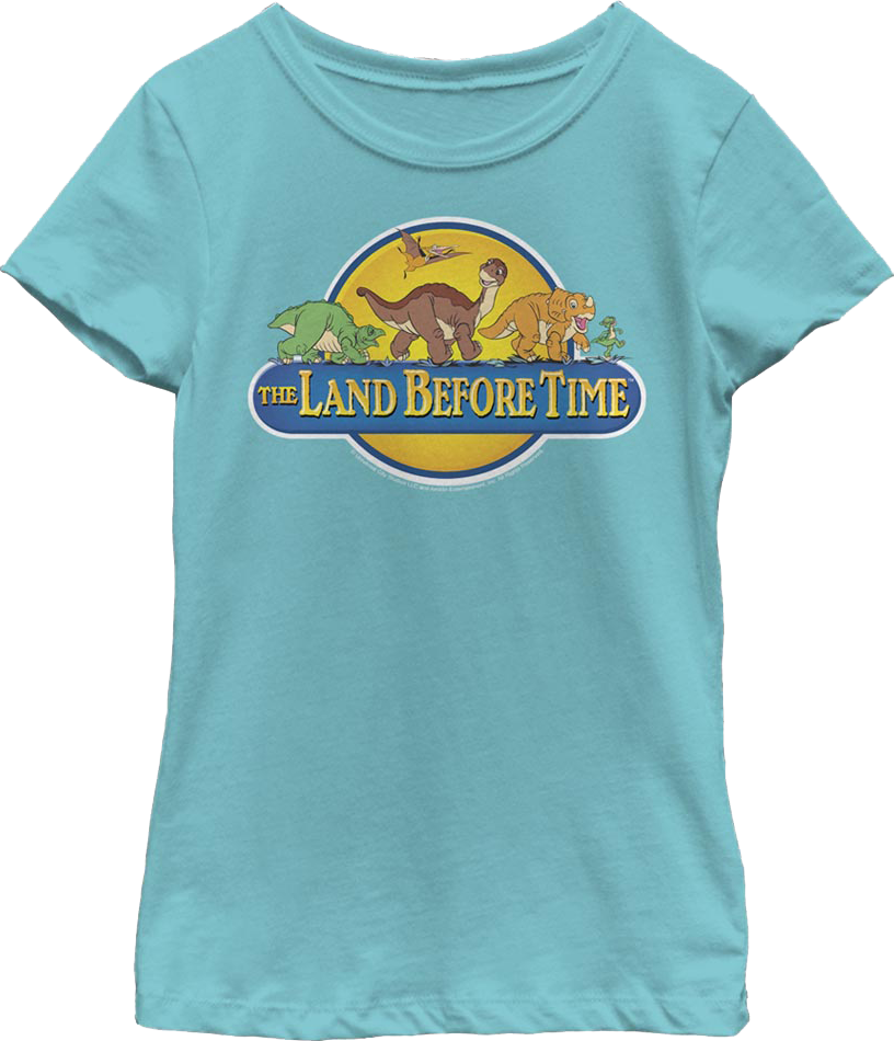 Girls Youth Classic Logo Land Before Time Shirt product image 1