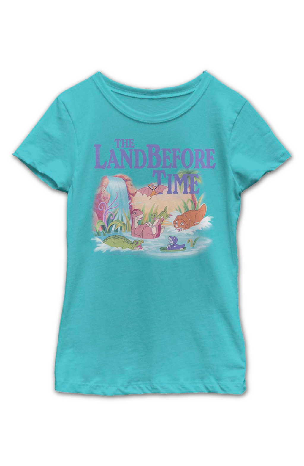 Girls Youth Prehistoric Splash Land Before Time Shirt product image 2