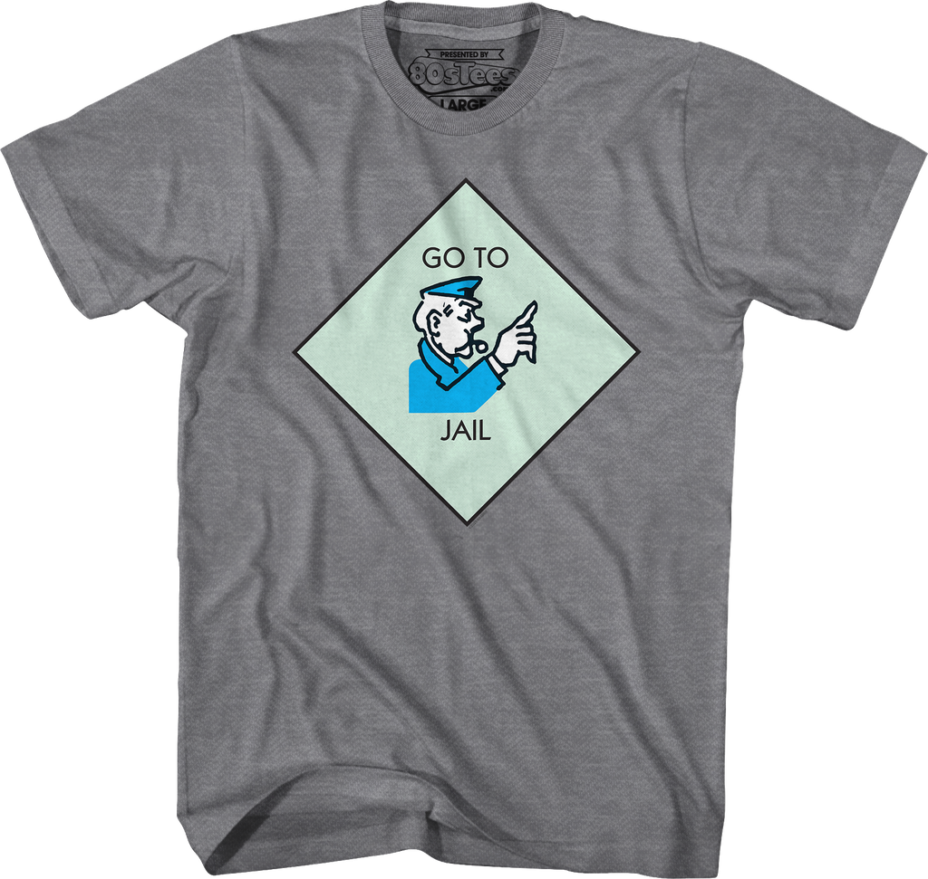 Go To Jail Monopoly T-Shirt product image 4
