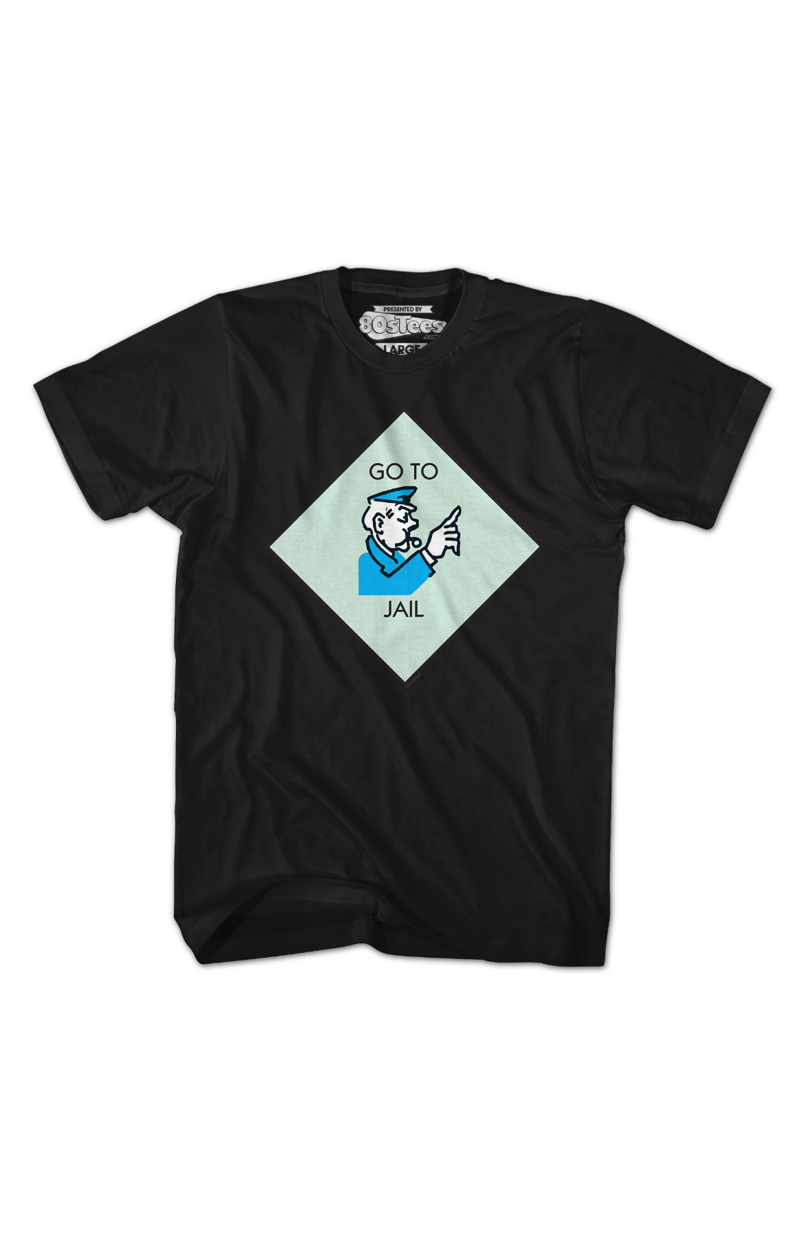 Go To Jail Monopoly T-Shirt product image 2