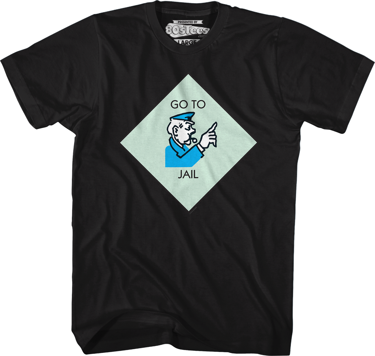Go To Jail Monopoly T-Shirt product image 1