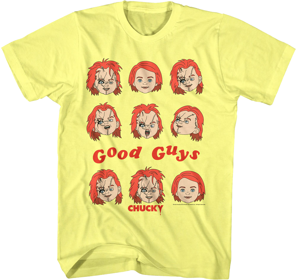 Good Guys Faces Child's Play T-Shirt product image 1