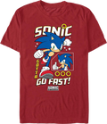 Gotta Go Fast Sonic The Hedgehog T-Shirt product image 1