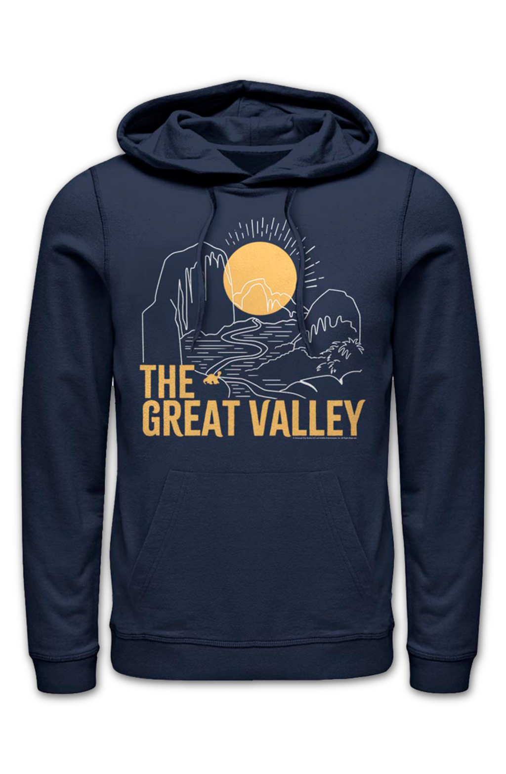 Great Valley Sketch Land Before Time Hoodie product image 2