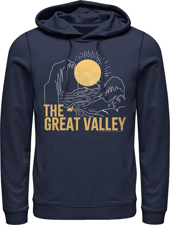 Great Valley Sketch Land Before Time Hoodie product image 1