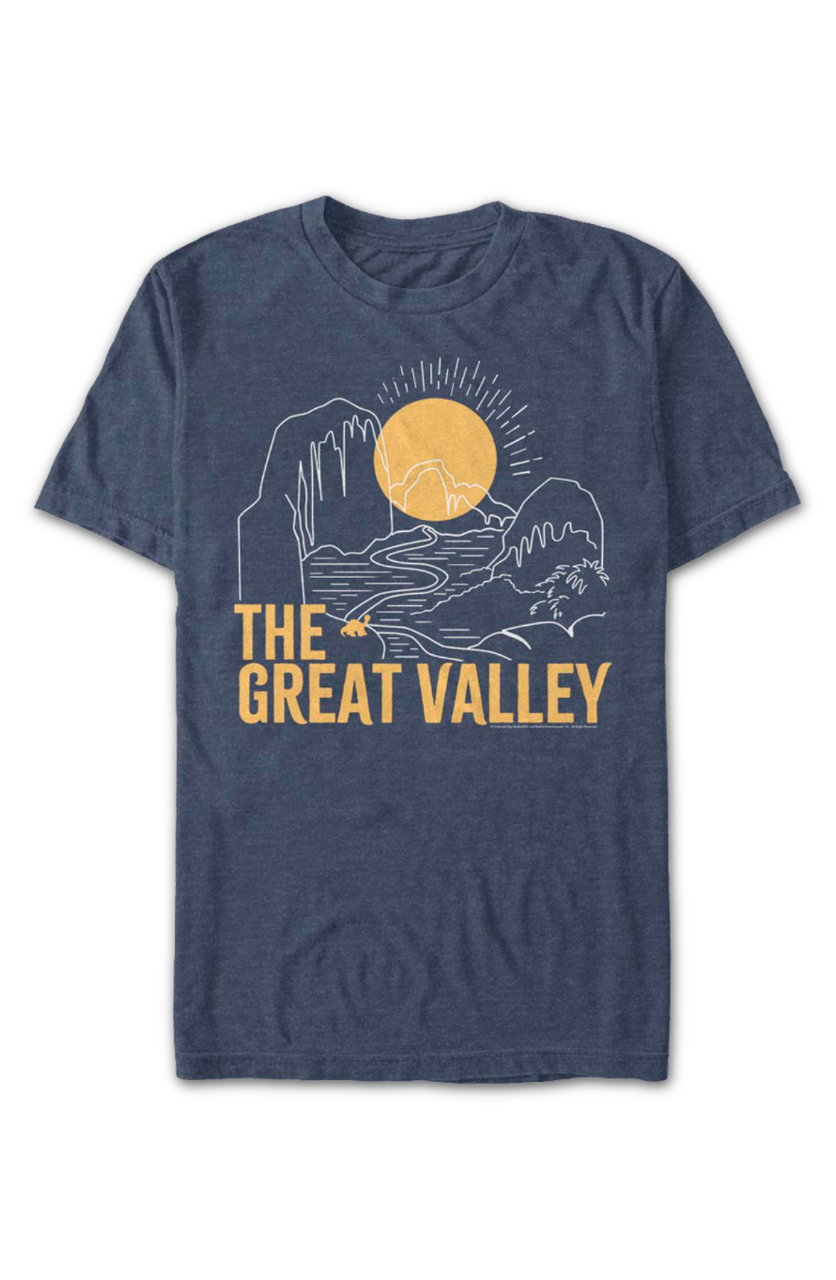 Great Valley Sketch Land Before Time T-Shirt product image 2