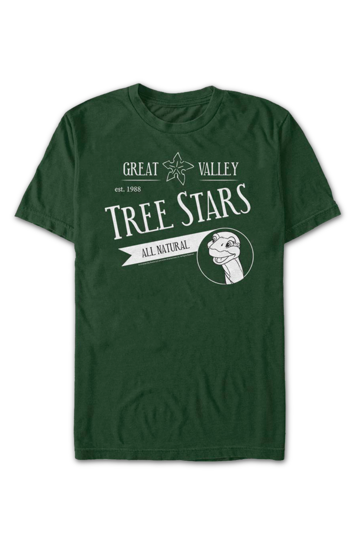 Great Valley Tree Stars Land Before Time T-Shirt product image 2