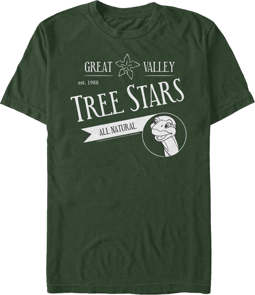 Great Valley Tree Stars Land Before Time T-Shirt product image 1