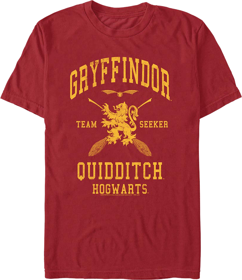 Gryffindor Quidditch Harry Potter T-Shirt product image 1