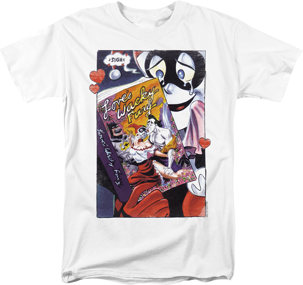 Harley Quinn Love's Wacky Fury DC Comics T-Shirt product image 1