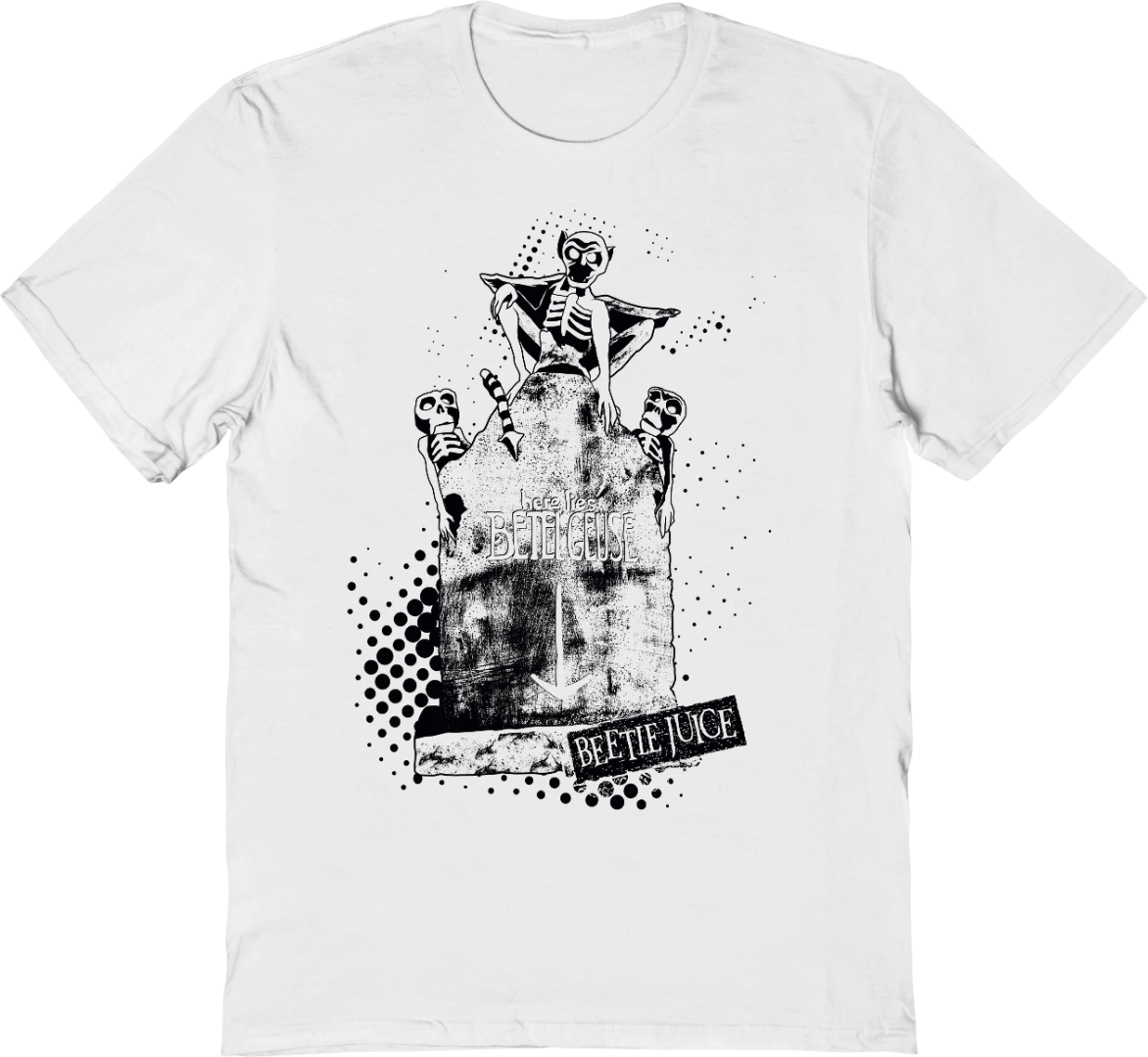Here Lies Betelgeuse Tombstone Beetlejuice T-Shirt product image 1