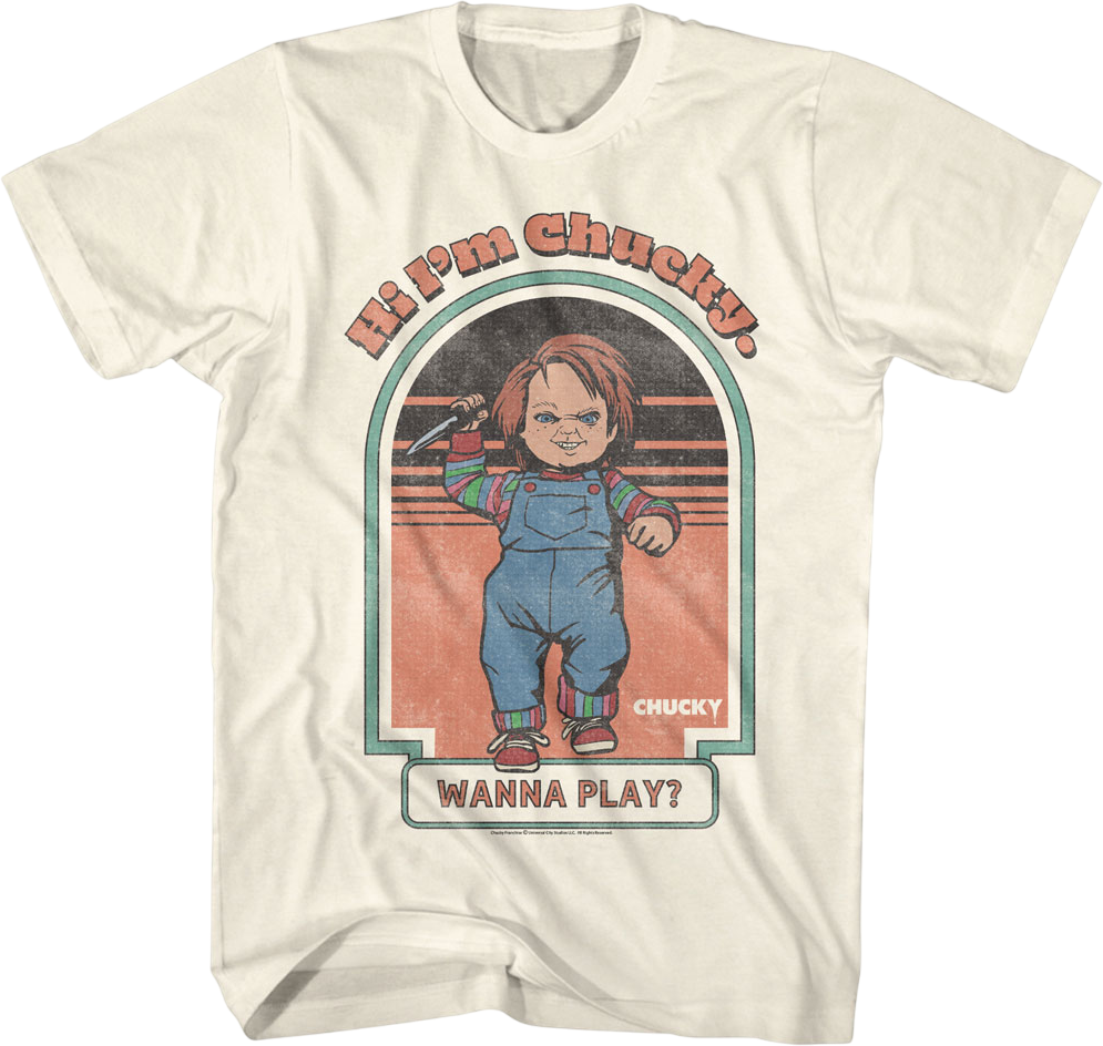 Hi I'm Chucky Wanna Play Child's T-Shirt product image 1