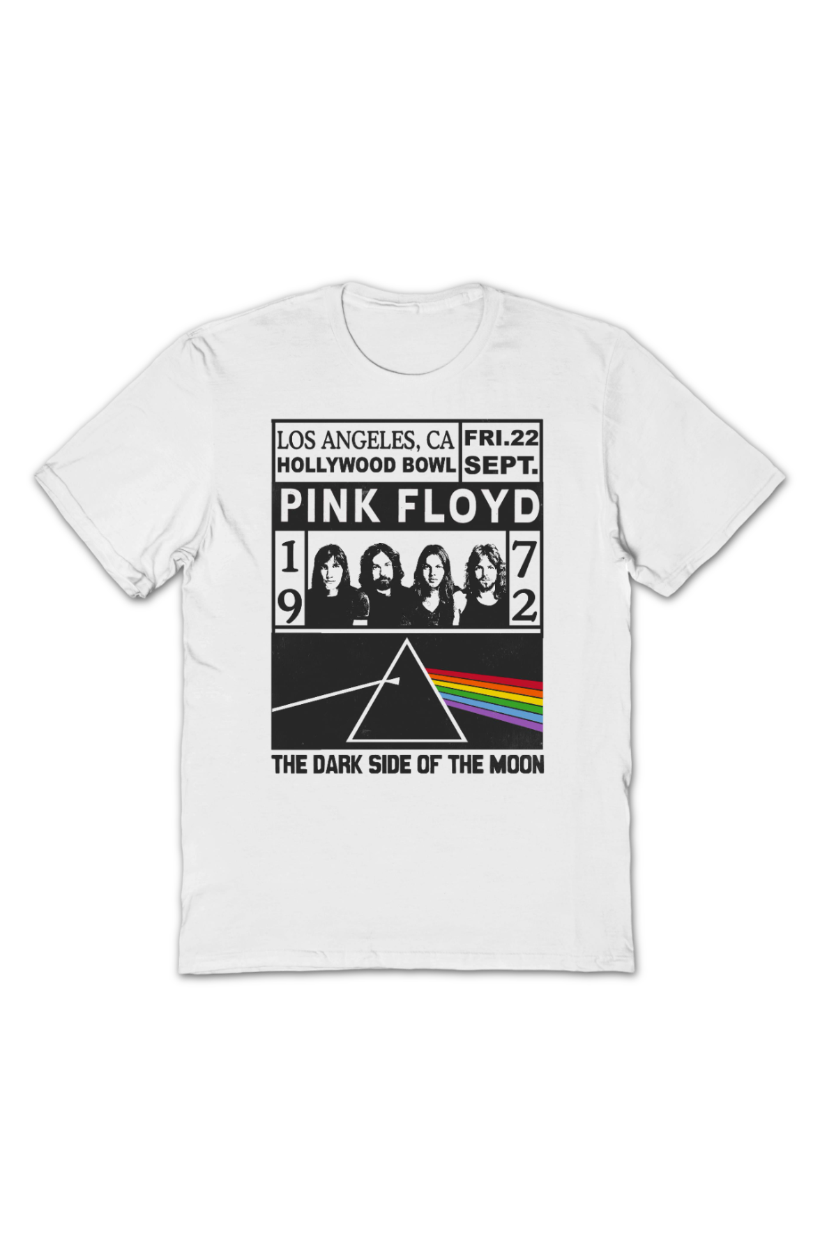 Hollywood Bowl 1972 Pink Floyd T-Shirt product image 2