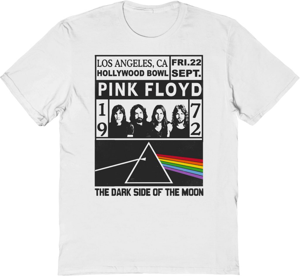 Hollywood Bowl 1972 Pink Floyd T-Shirt product image 1