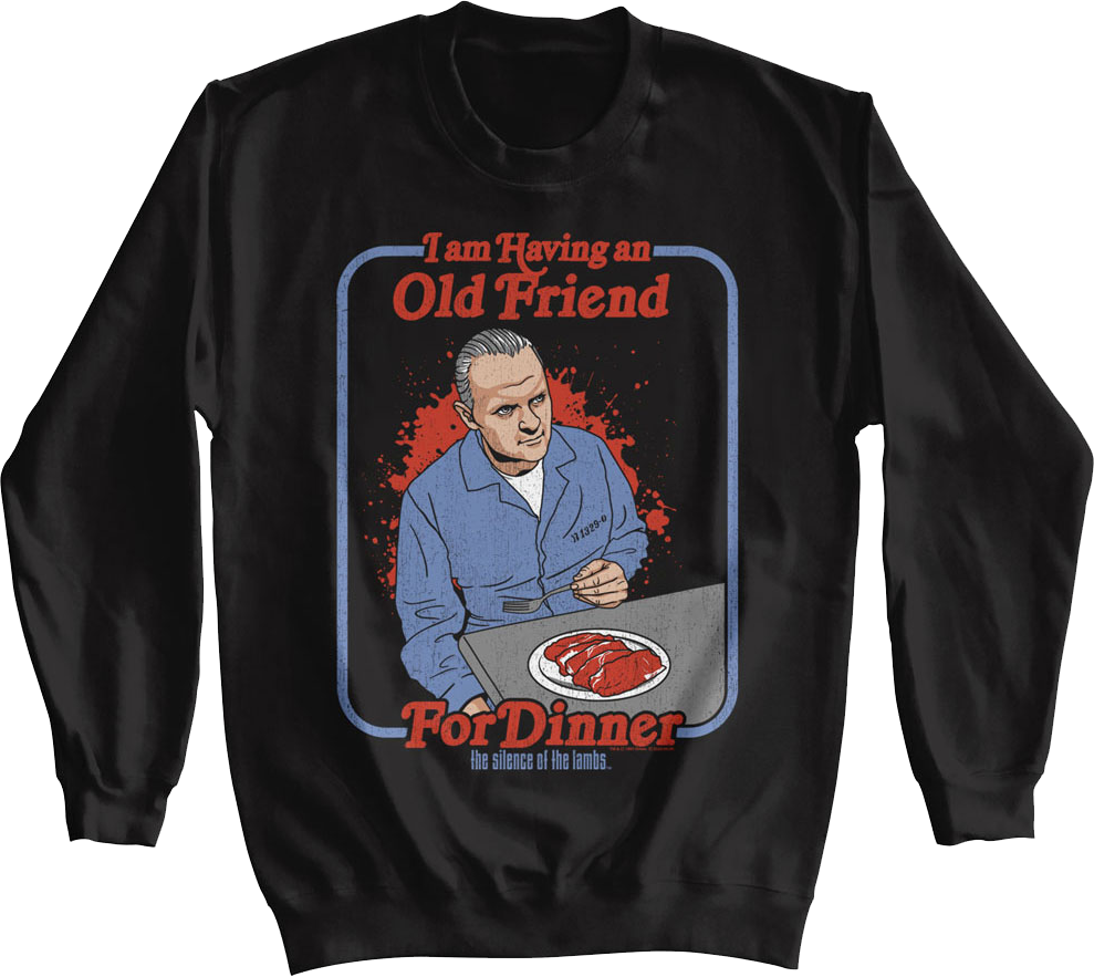 I Am Having An Old Friend For Dinner Silence Of The Lambs product image 1