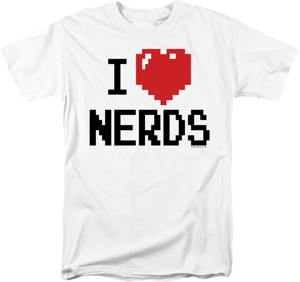 I Love Nerds T-Shirt product image 1