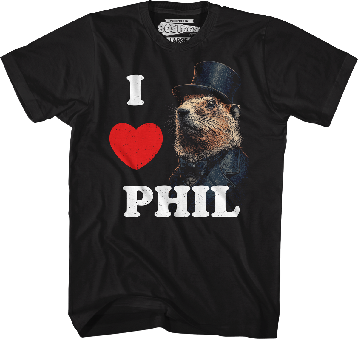 I Love Phil Groundhog Day T-Shirt product image 1