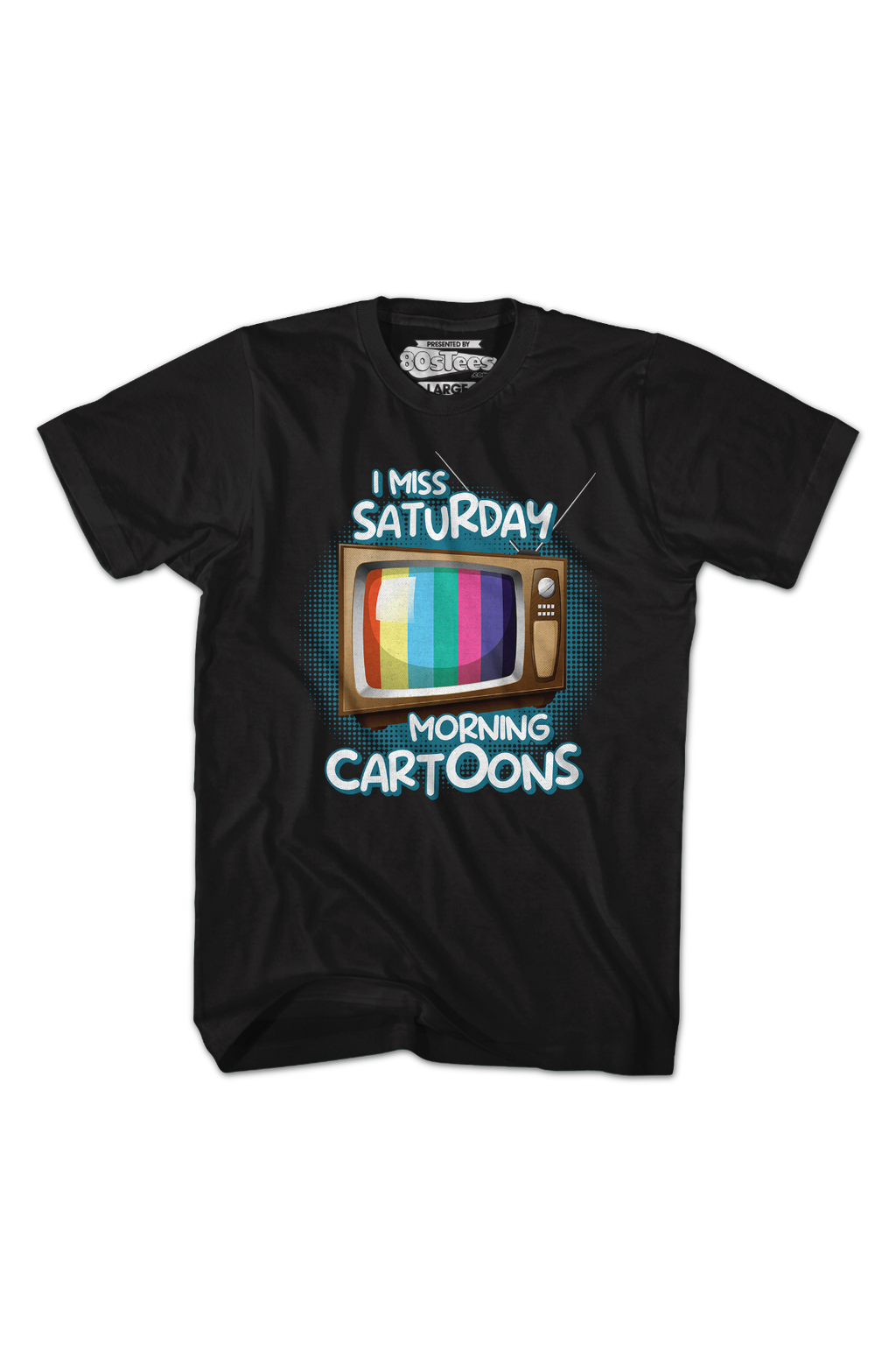 I Miss Saturday Morning Cartoons T-Shirt product image 2
