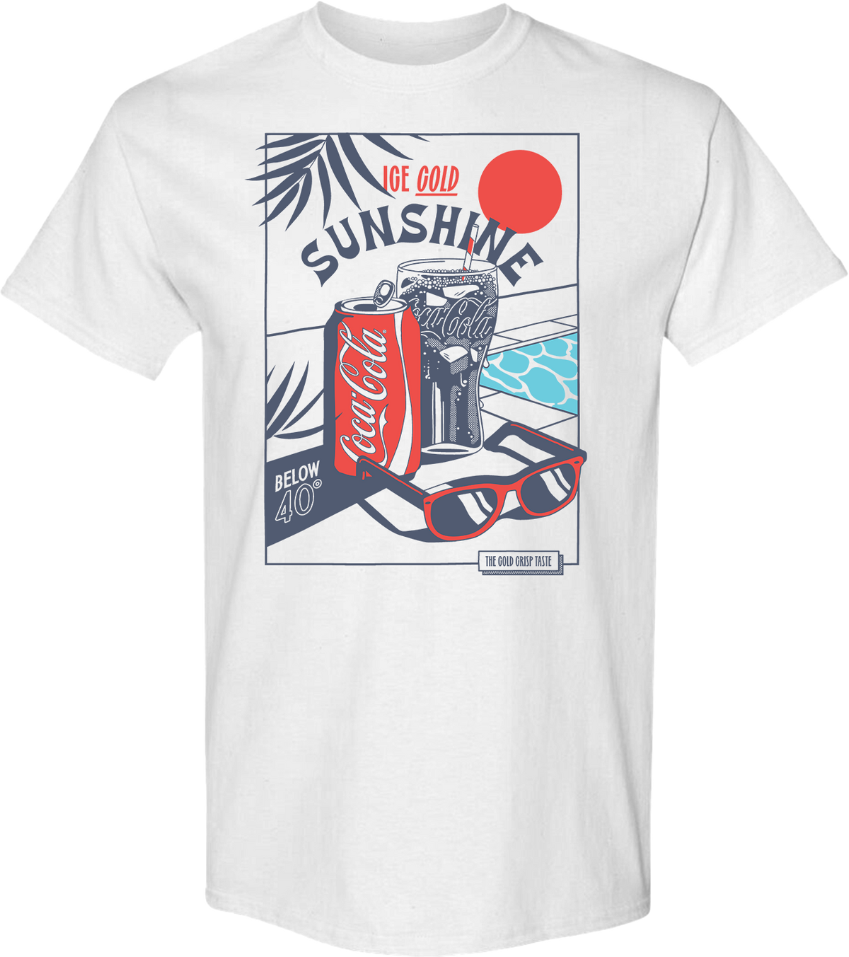 Ice Cold Sunshine Poster Coca-Cola T-Shirt