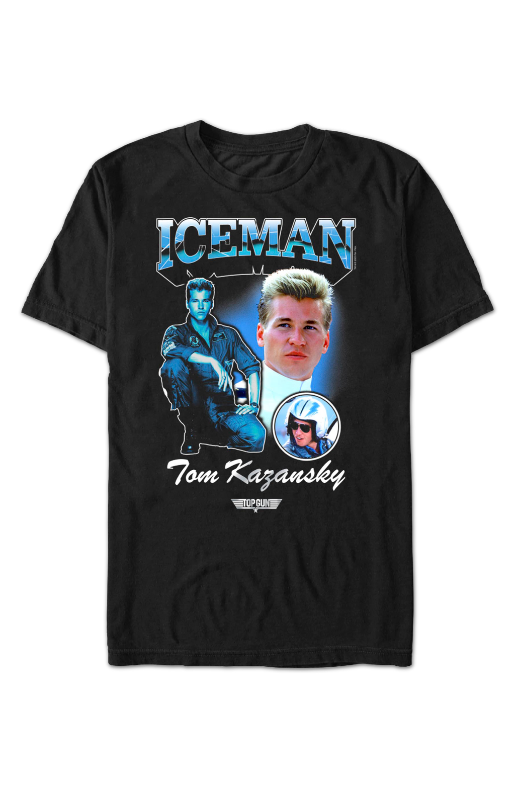 Iceman Collage Top Gun T-Shirt product image 2