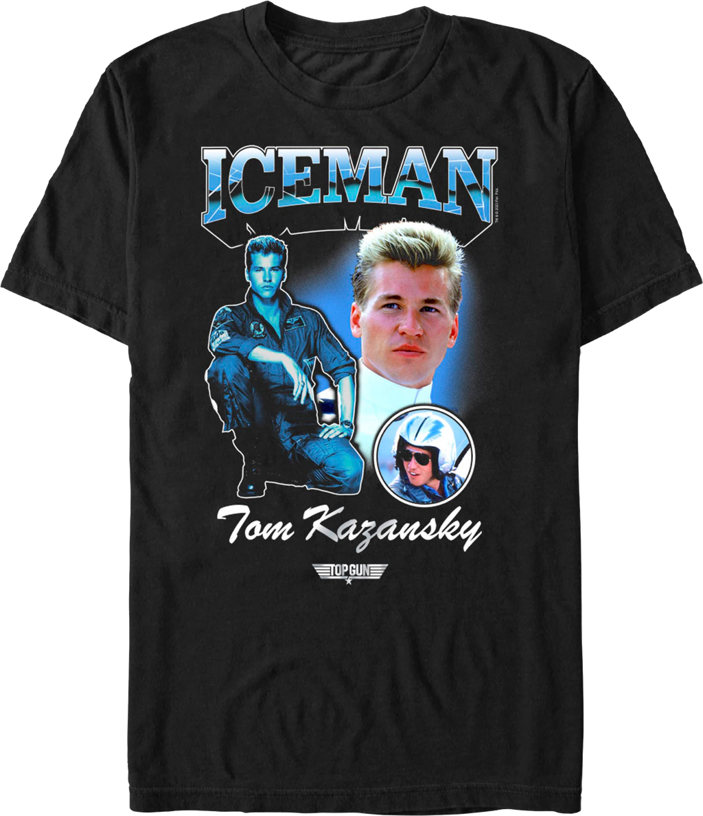 Iceman Collage Top Gun T-Shirt product image 1