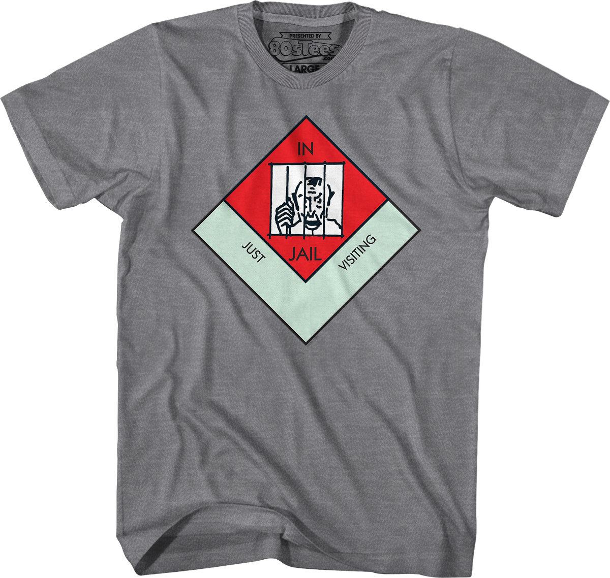 In Jail/Just Visiting Monopoly T-Shirt product image 4