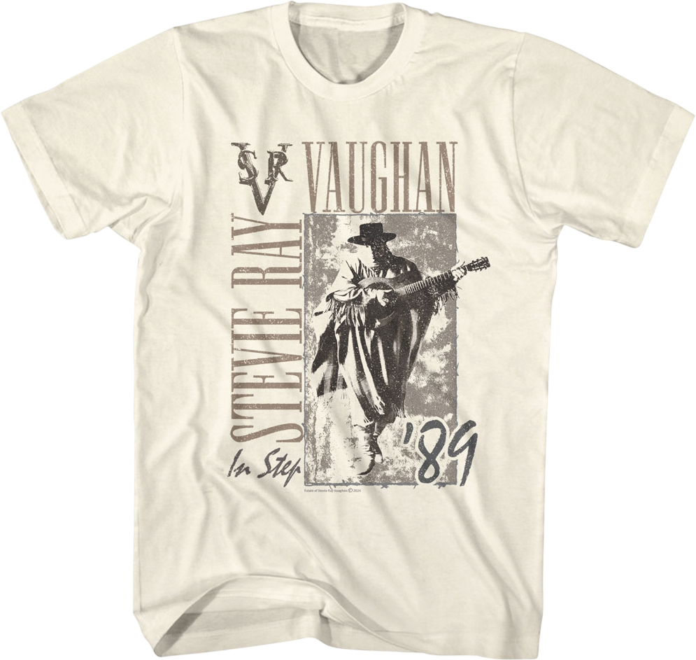 In Step '89 Stevie Ray Vaughan T-Shirt product image 1