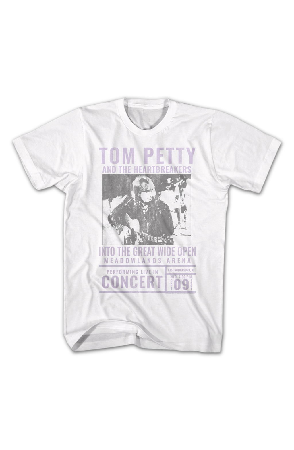 Into The Great Wide Open Concert Tom Petty T-Shirt product image 2