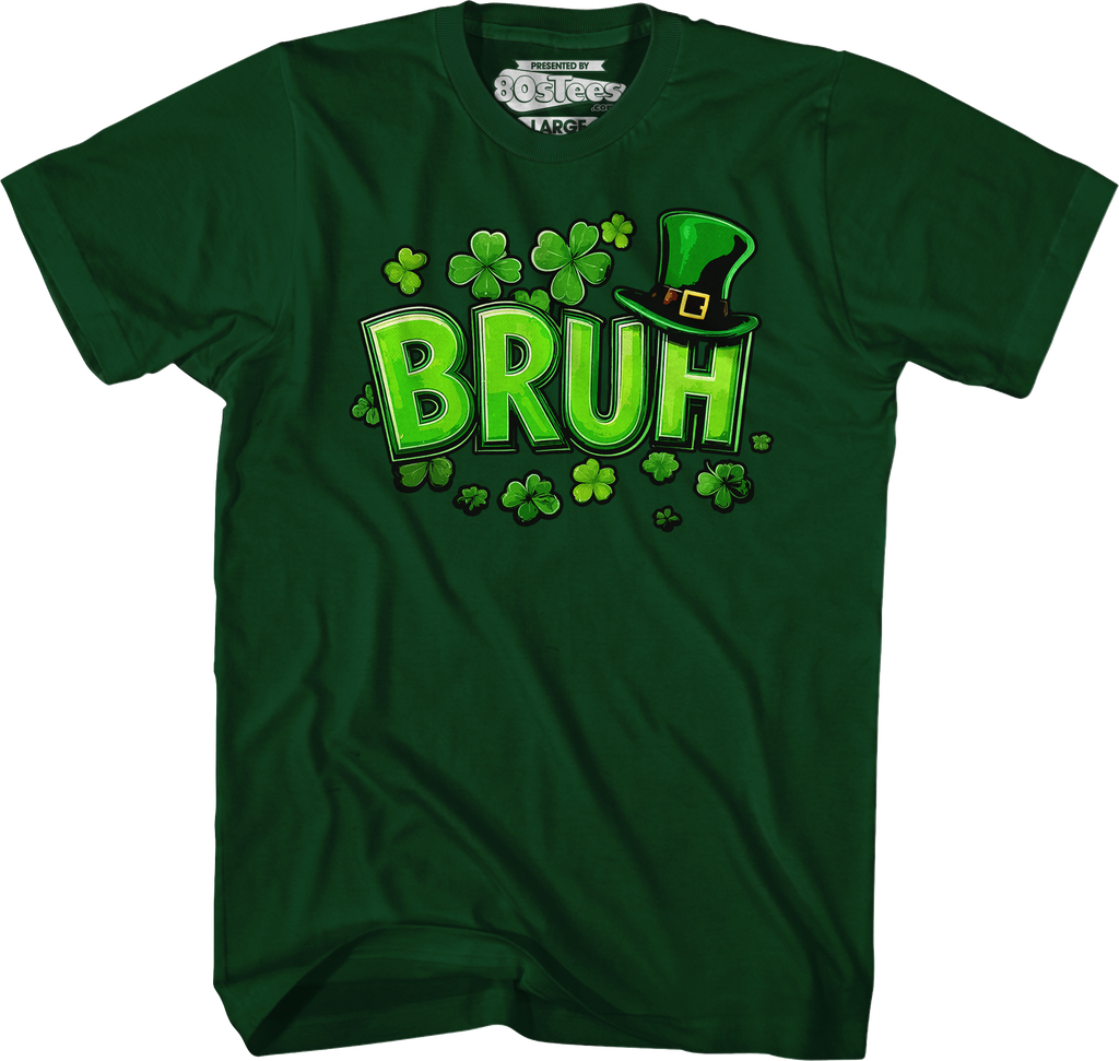 Irish Bruh St. Patrick's Day T-Shirt product image 3