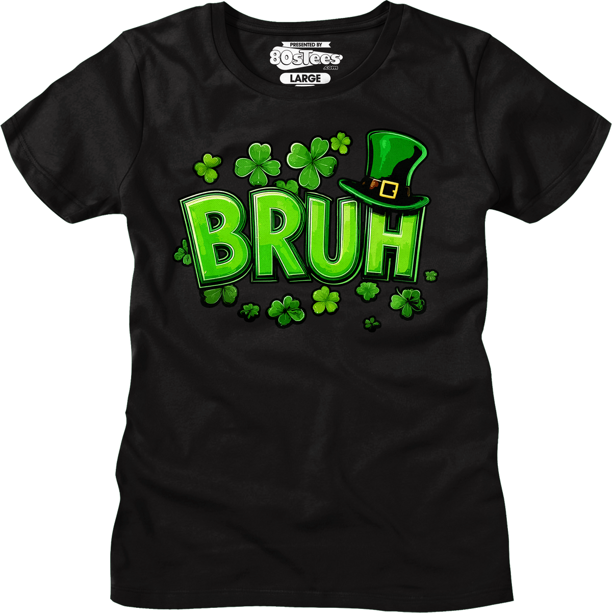 Irish Bruh St. Patrick's Day T-Shirt product image 5