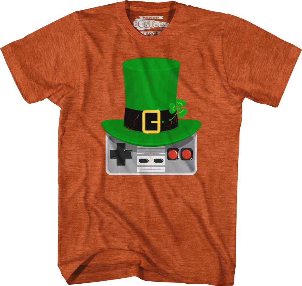 Irish Nintendo Controller St. Patrick's Day T-Shirt product image 3