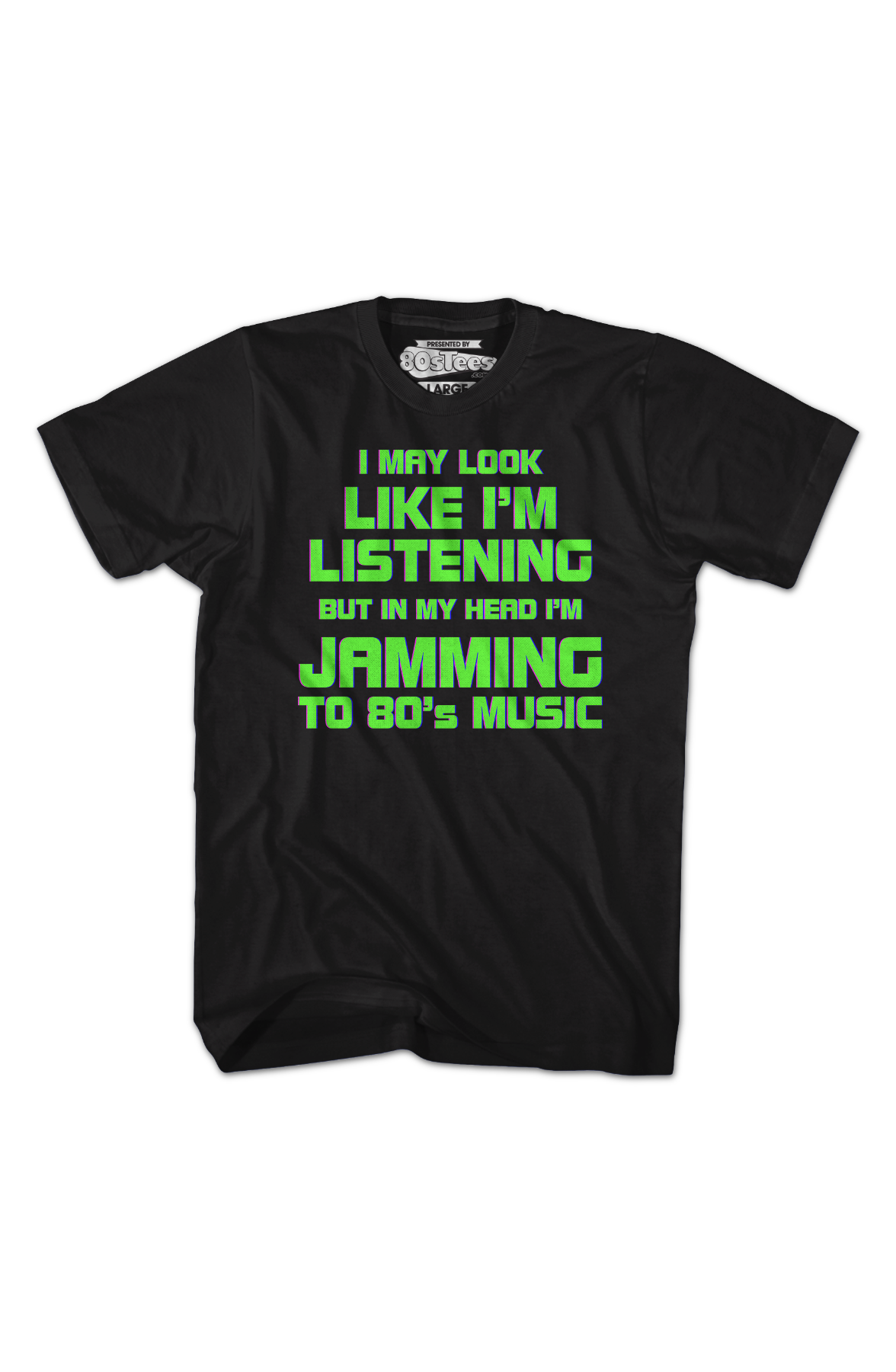 Jamming To 80's Music T-Shirt product image 2