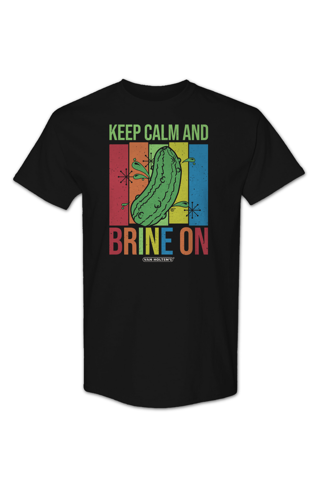 Keep Calm And Brine On Van Holten's Pickles T-Shirt product image 2