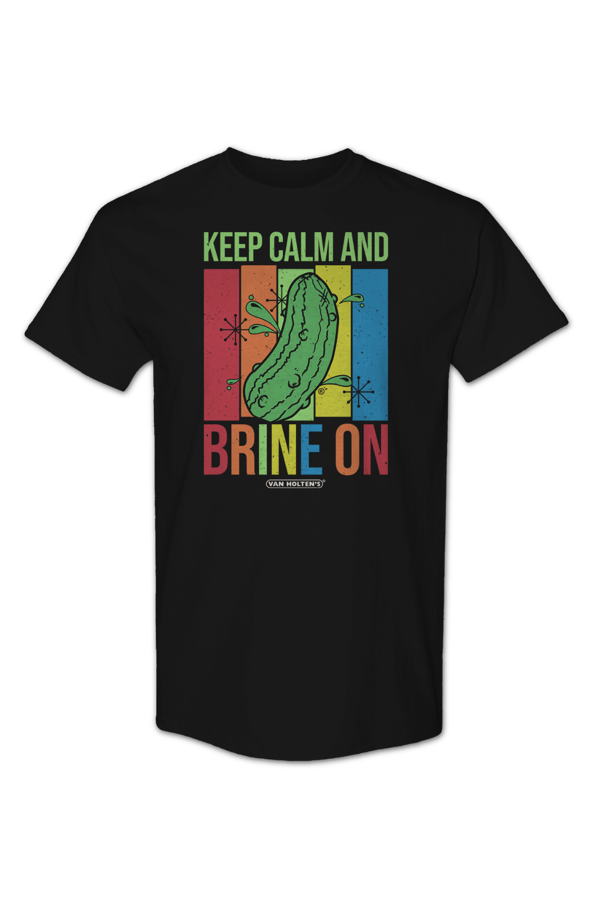 Keep Calm And Brine On Van Holten's Pickles T-Shirt product image 2