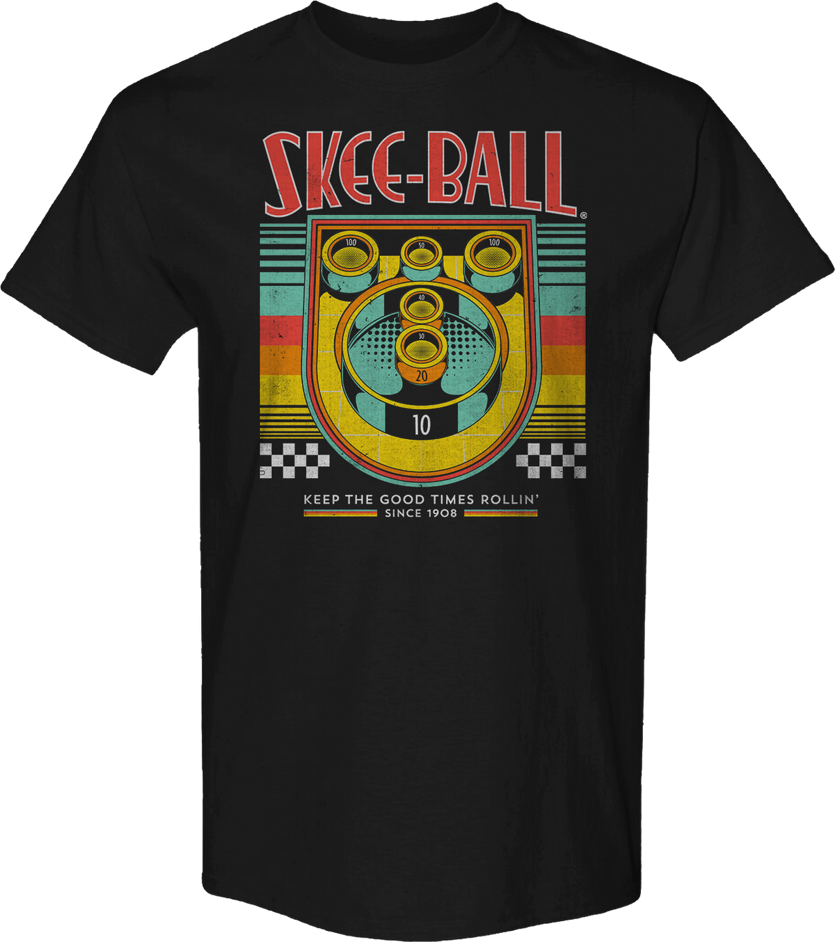 Keep The Good Times Rollin' Skee-Ball T-Shirt product image 1