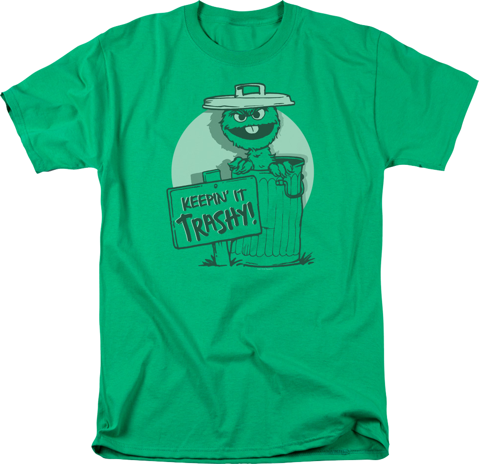 Keepin' It Trashy Sesame Street T-Shirt product image 1